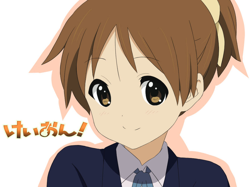 anime girl in school uniform