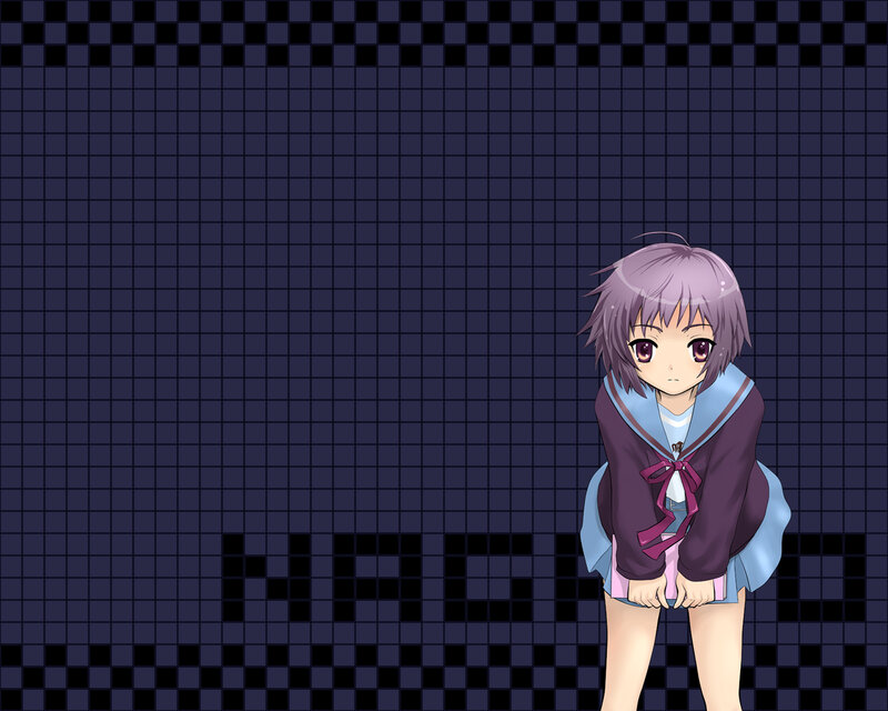 anime girl in school uniform