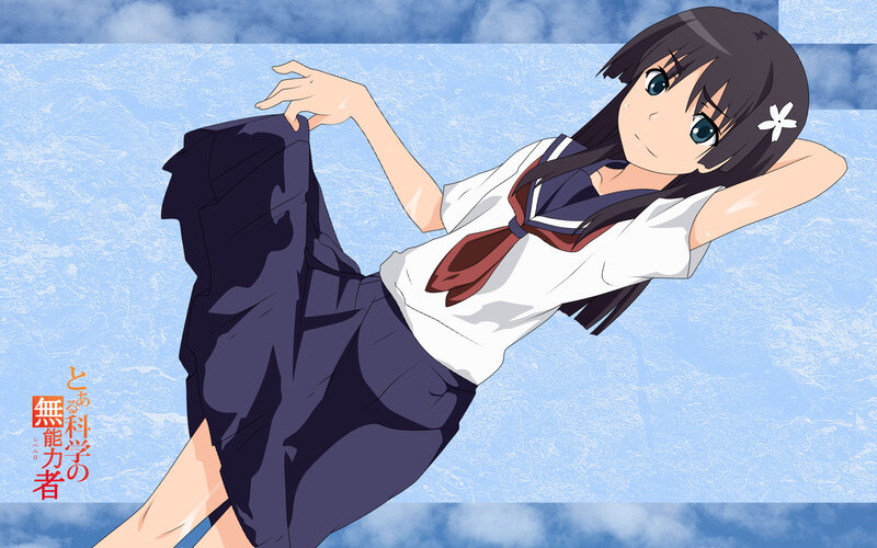 anime girl in school uniform