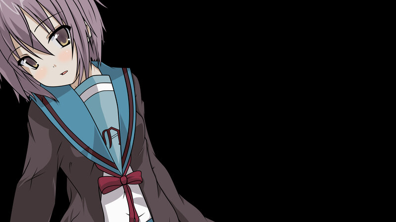 anime girl in school uniform