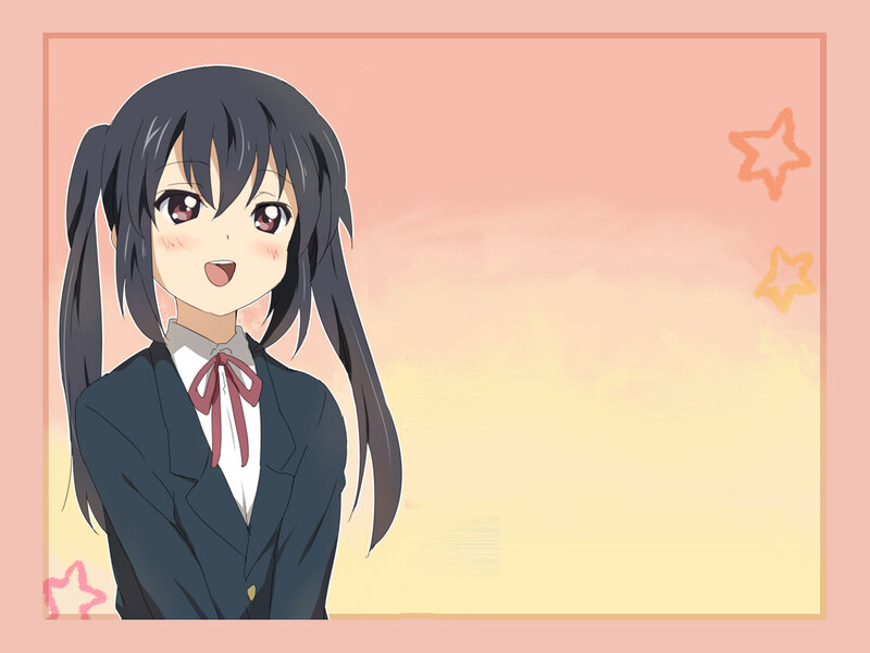 anime girl in school uniform