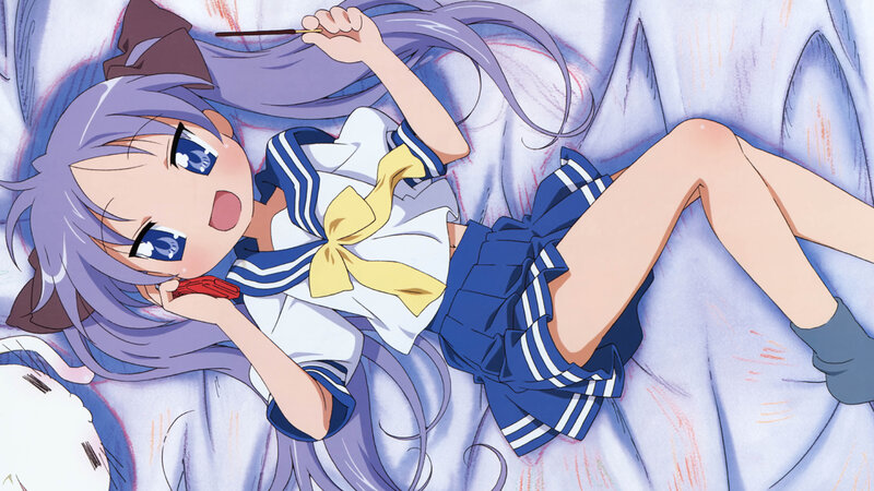 anime girl in school uniform