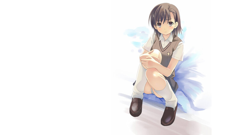 anime girl in school uniform