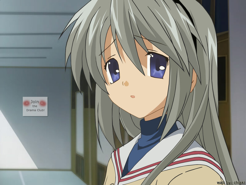 anime girl in school uniform