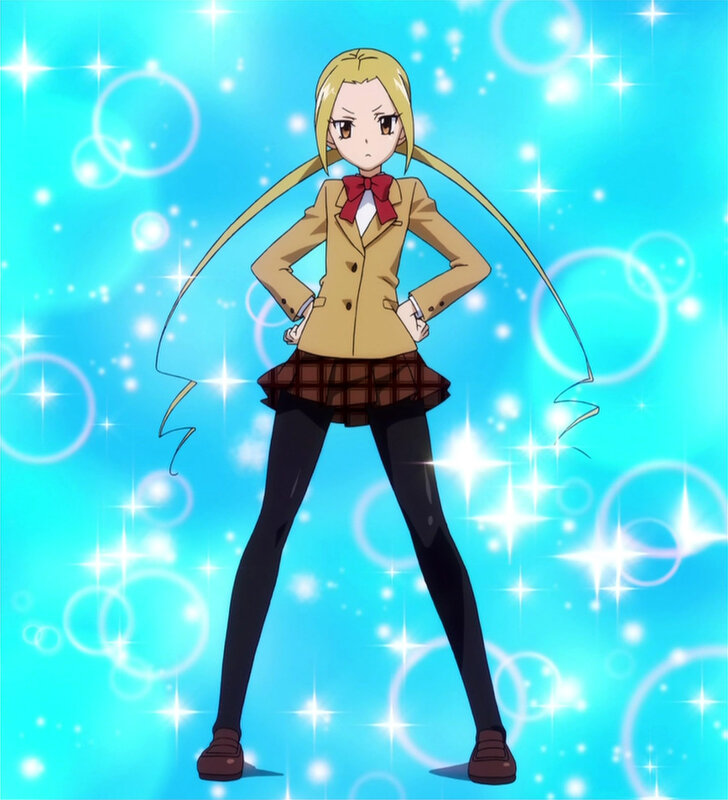 anime girl in school uniform