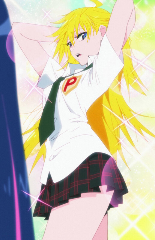 anime girl in school uniform