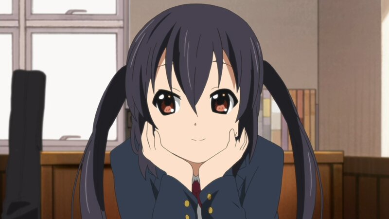 anime girl in school uniform