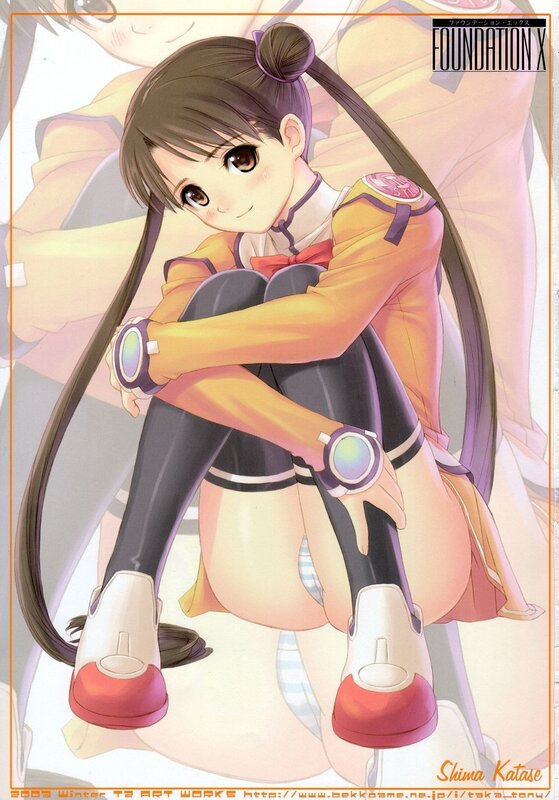 anime girl in school uniform