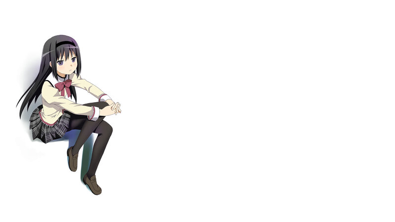 anime girl in school uniform