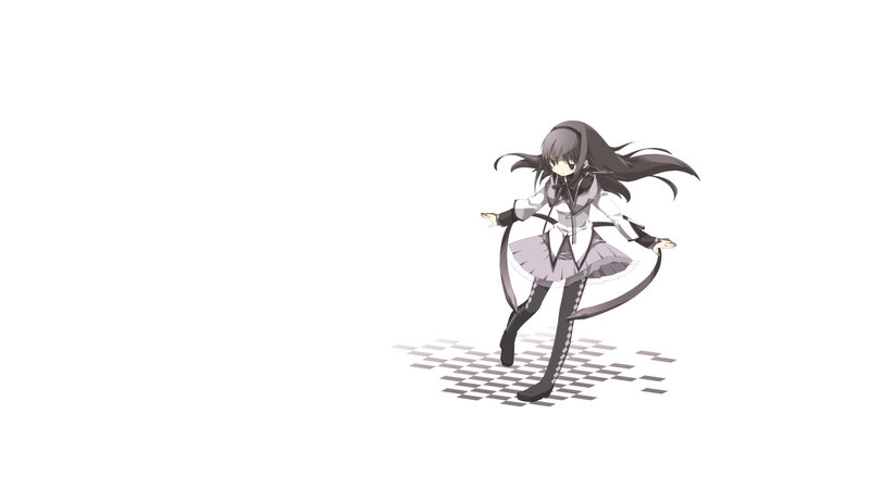 anime girl in school uniform