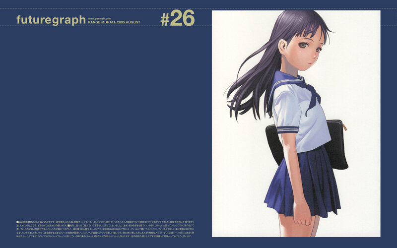 anime girl in school uniform
