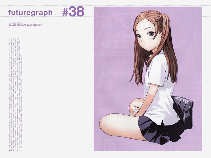anime girl in school uniform