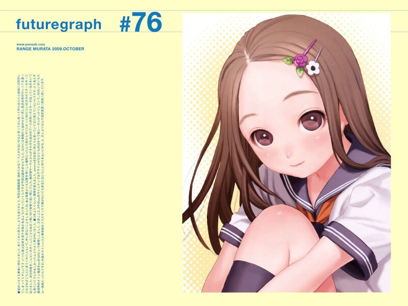 anime girl in school uniform
