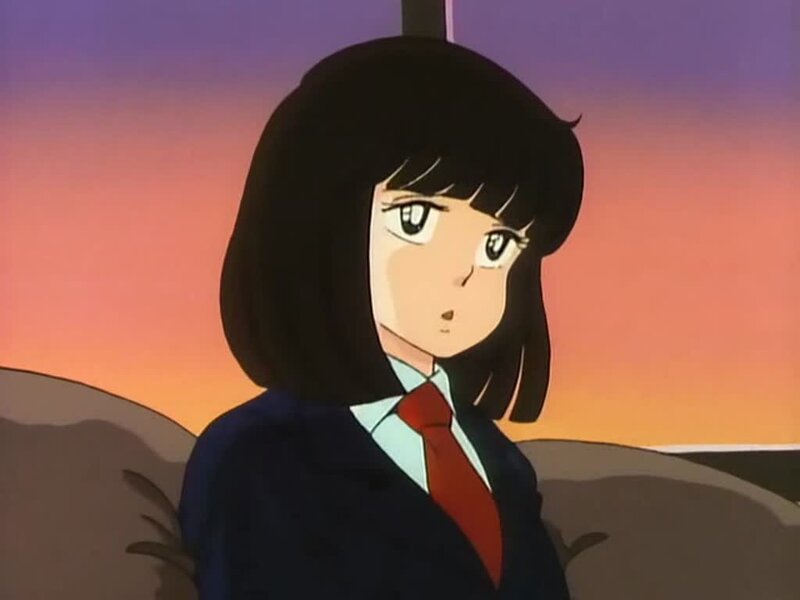 anime girl in school uniform