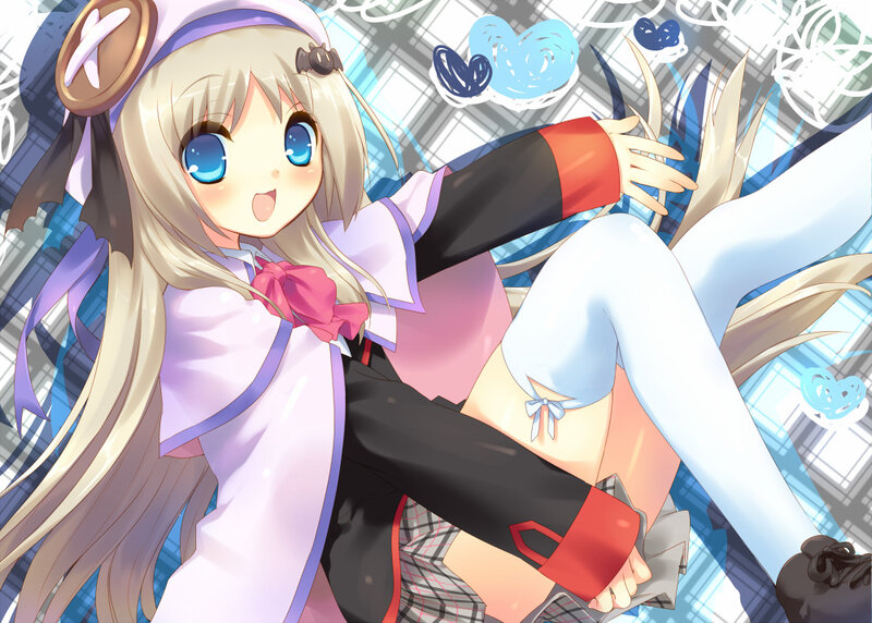 anime girl in school uniform