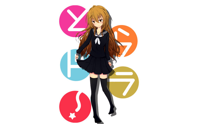 anime girl in school uniform