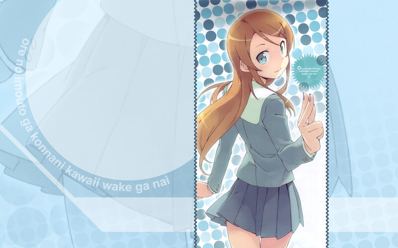anime girl in school uniform