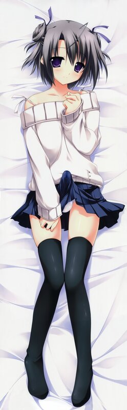 anime girl in school uniform