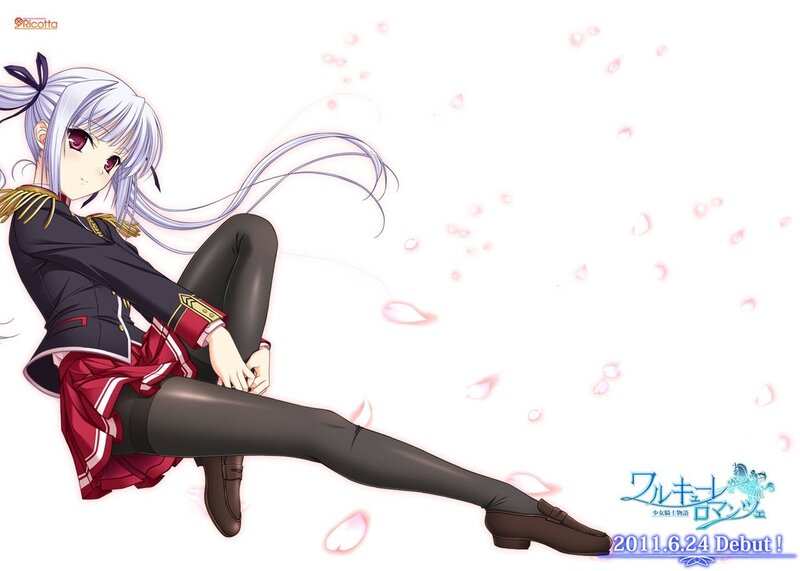 anime girl in school uniform