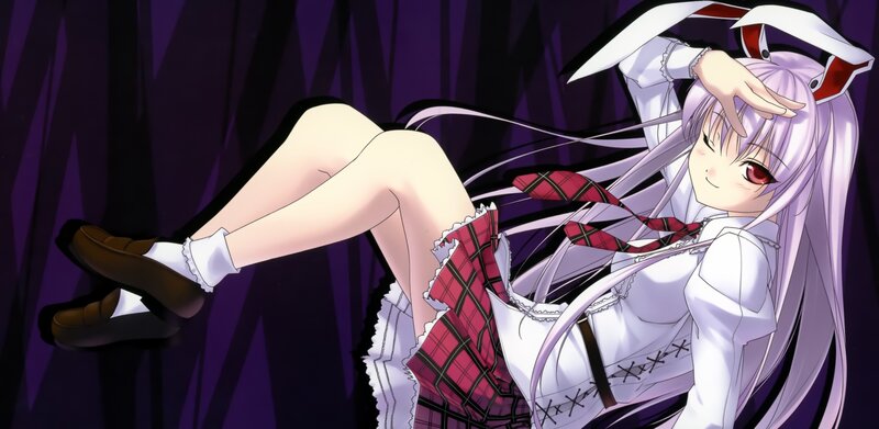 anime girl in school uniform