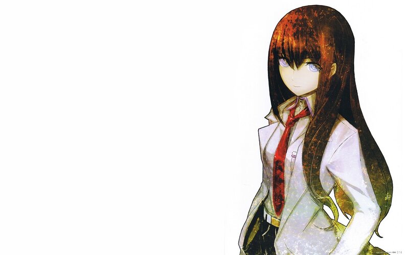 anime girl in school uniform