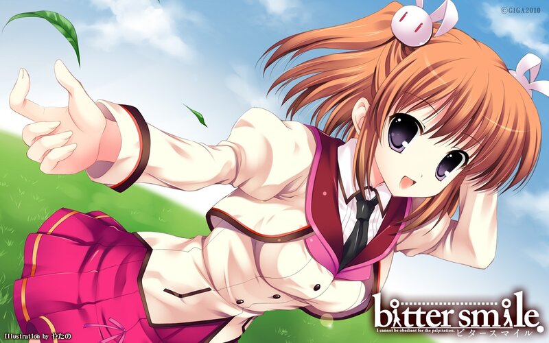anime girl in school uniform