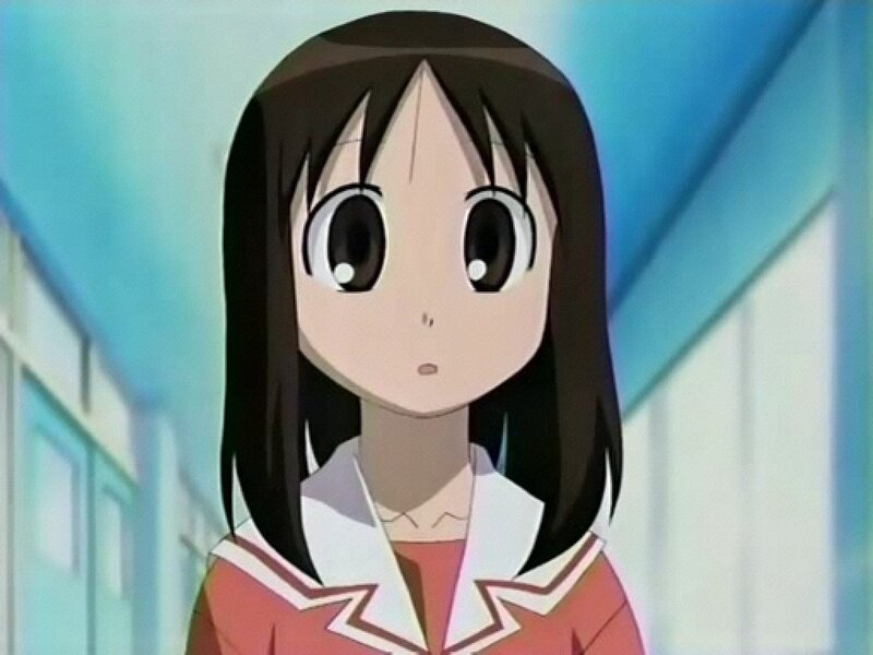 anime girl in school uniform