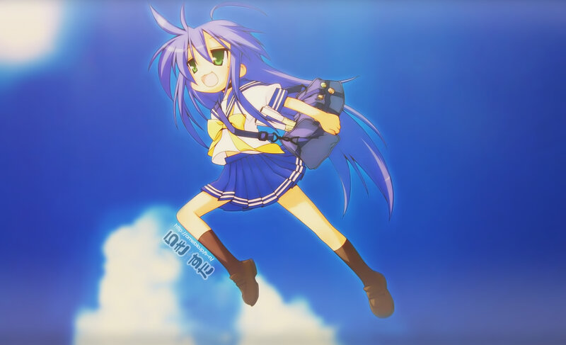 anime girl in school uniform