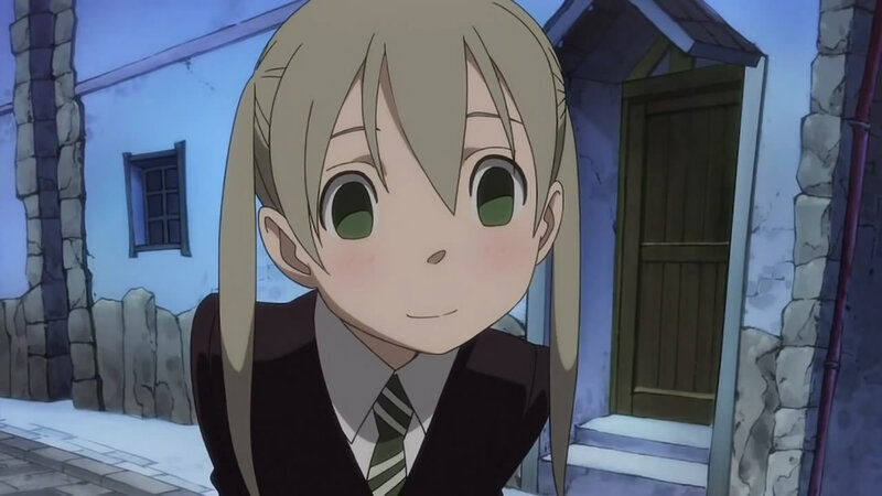 anime girl in school uniform