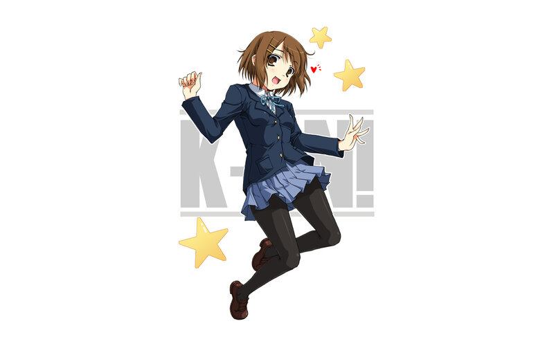 anime girl in school uniform