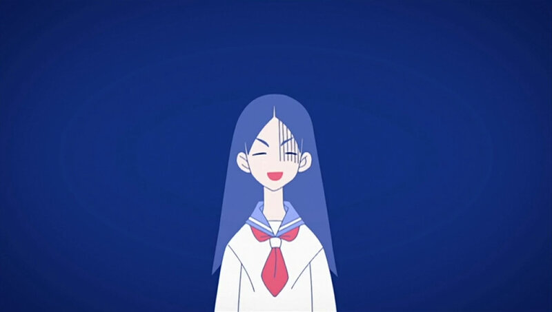 anime girl in school uniform