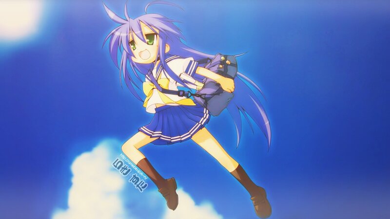 anime girl in school uniform