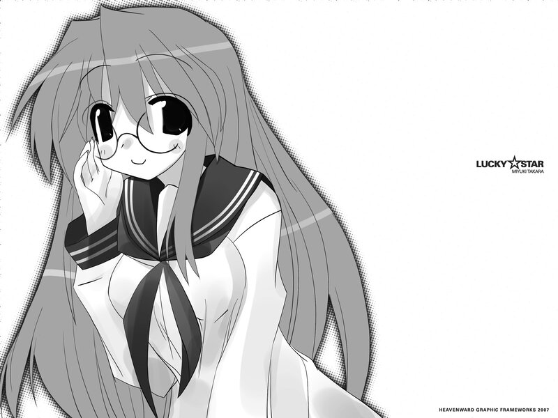 Anime Girl in School Uniform — Black, Calm, Manga, School Uniform