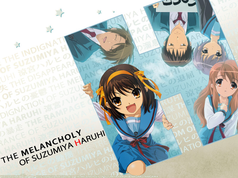 Anime Girl in School Uniform — Blue, Playful, School Uniform, Stars