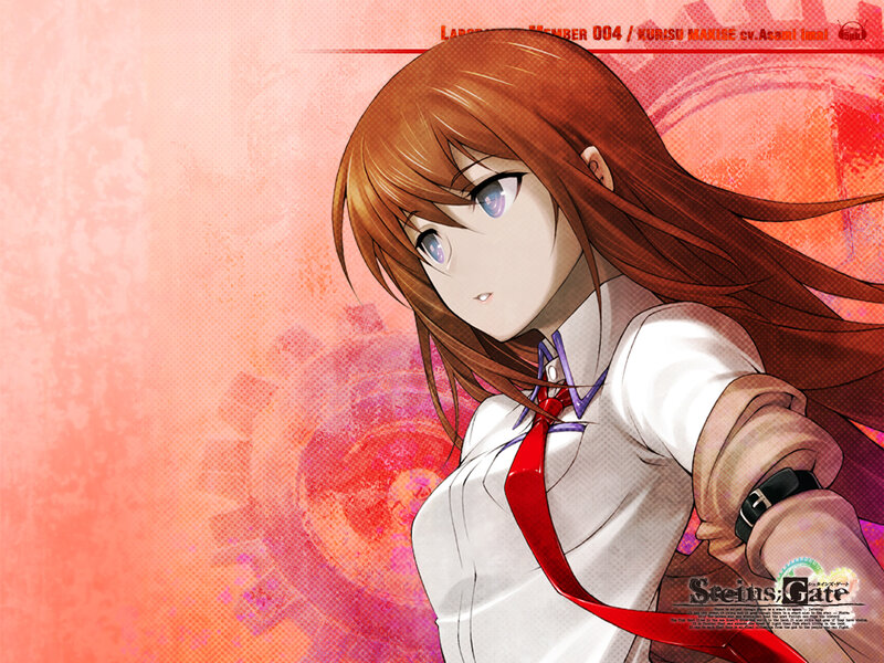 Anime Girl in School Uniform — Orange, Dramatic, School Uniform