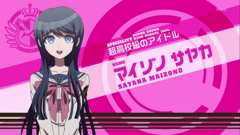 Anime Girl in School Uniform — Pink, Bright