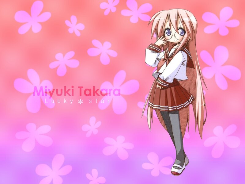 Anime Girl in School Uniform — Pink, Playful, Spring, Flowers