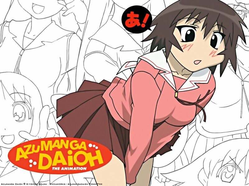 Anime Girl in School Uniform — Pink, Surprised