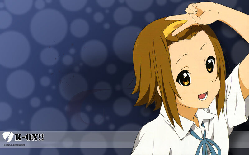 Anime Girl in School Uniform — White, Cheerful, School Uniform, Hand on Head