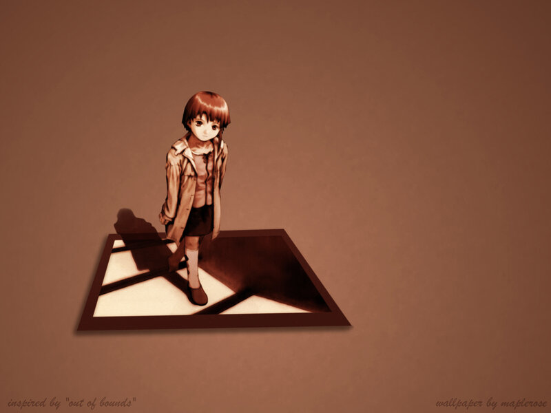 anime girl in sepia frame