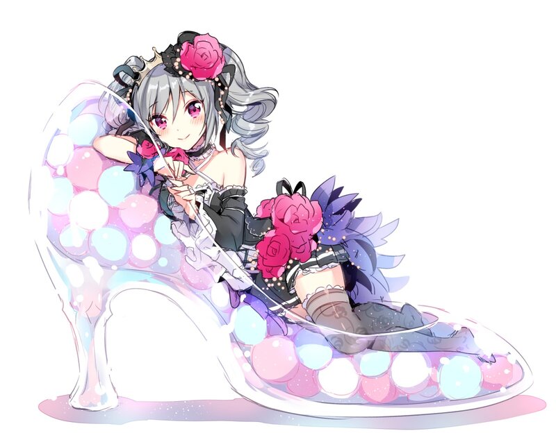 Anime Girl in Shoe