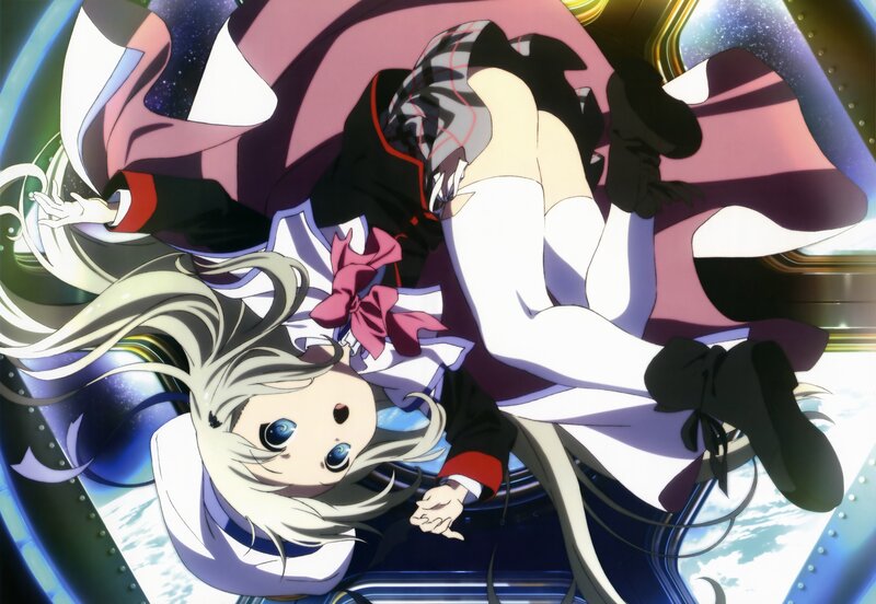 anime girl in space suit
