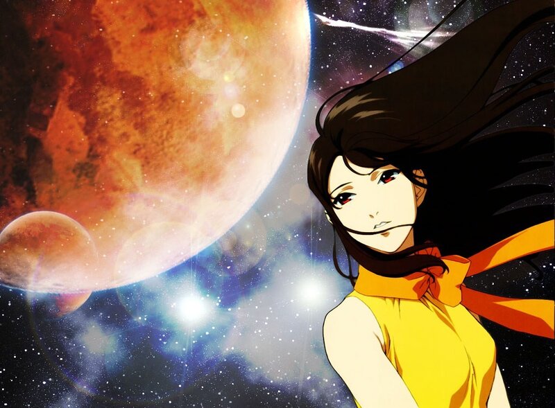 Anime Girl in Space — Yellow