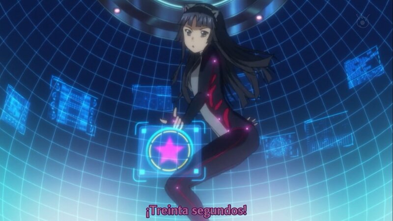 Anime Girl in Suit — Blue