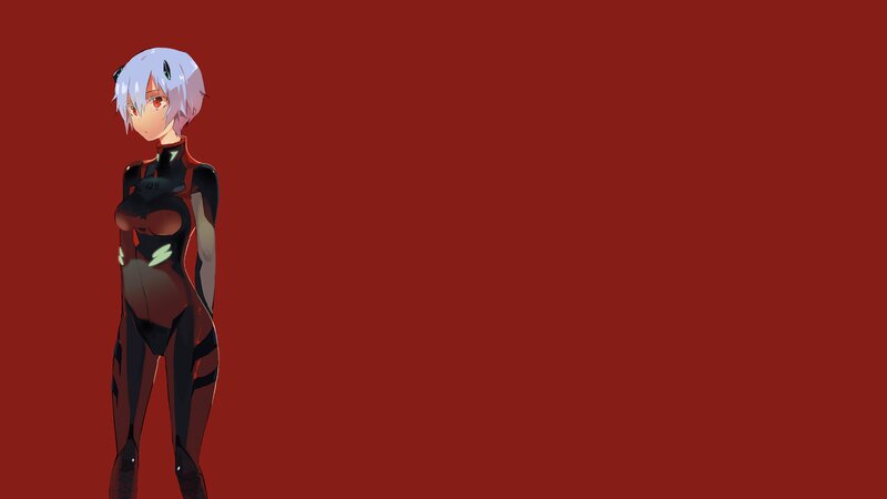 Anime Girl in Suit — Red