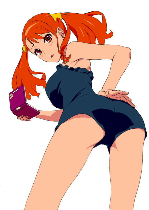 anime girl in swimsuit