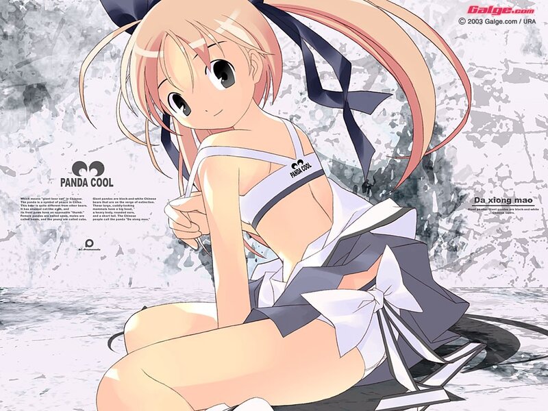 anime girl in swimsuit