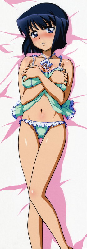 anime girl in swimsuit