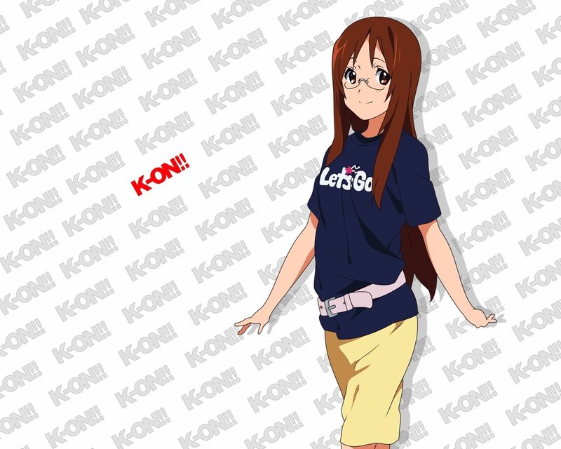 anime girl in t-shirt