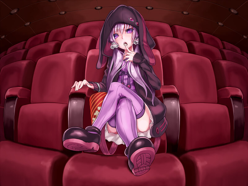 Anime Girl in Theater
